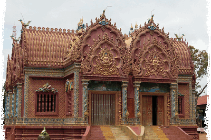 Kampong Cham (Mekong) - Kampng chhnang (Tonle)